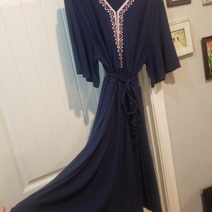 Old Navy - Navy Blue - Size 3x - Dress with Belt - EUC